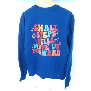 New Physical Therapy Funny Sweatshirt Blue Medium